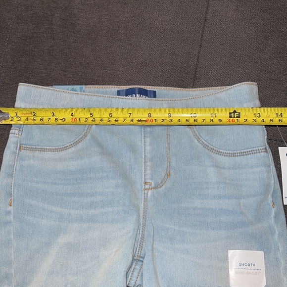 Old Navy Girls Stretch Jean Shorts NWT Size L (10-12) - Picture 5 of 5